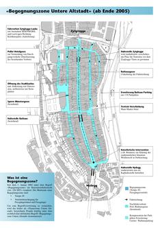 journée d'étude 2011 - Plan des zones de rencontre en vieille ville de Berne - titre