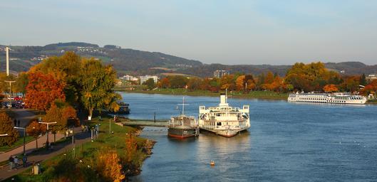 Mobilité douce le long du Danube à Linz